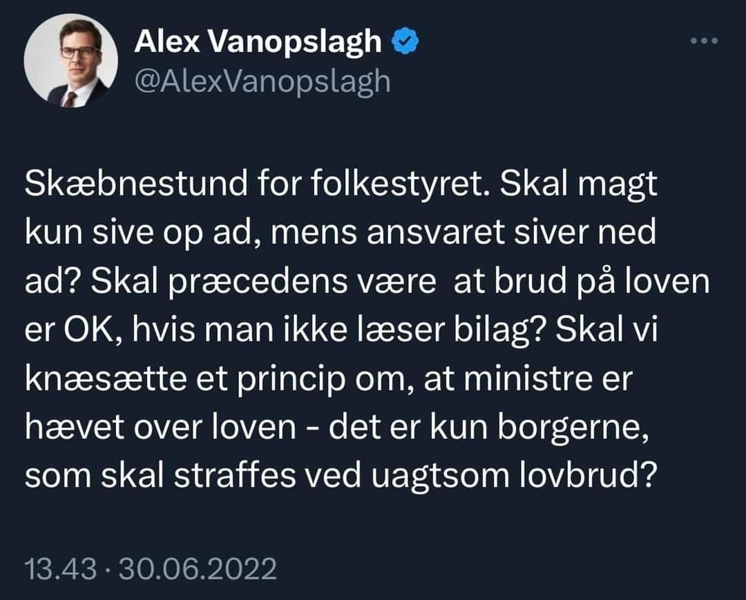 MarieJepsen33's tweet photo. Politikere er ikke lige for loven.
Folketingets ledelse gemmer sig bag andres beslutning dengang Kollerup slap. De skal allesammen meldes til politiet, socialt bedrageri er ikke lovligt for politikere.
#dkpol #alexvanopslagh #liberalalliance https://t.co/ri6ExAZ3Me