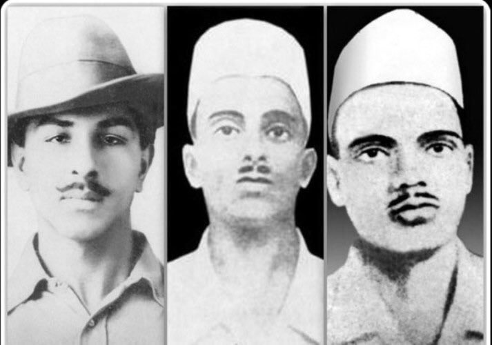 Homage to revolutionary freedom fighters Bhagat Singh, Rajguru &amp; Sukhdev on their martyrdom day. 
Their supreme sacrifice for our motherland will continue to inspire us. #ShaheedDiwas