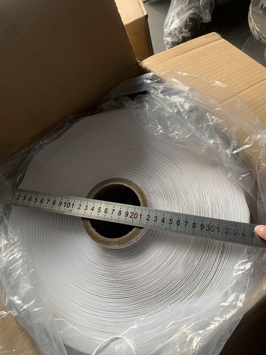 owcable's tweet image. In addition to our standard thicknesses of 0.2mm to 0.3mm for single-sided and 0.2mm to 0.5mm for double-sided, we can also manufacture #WaterBlockingTape with nominal thicknesses specified by our valued customer.

#swellingtape #cablematerial