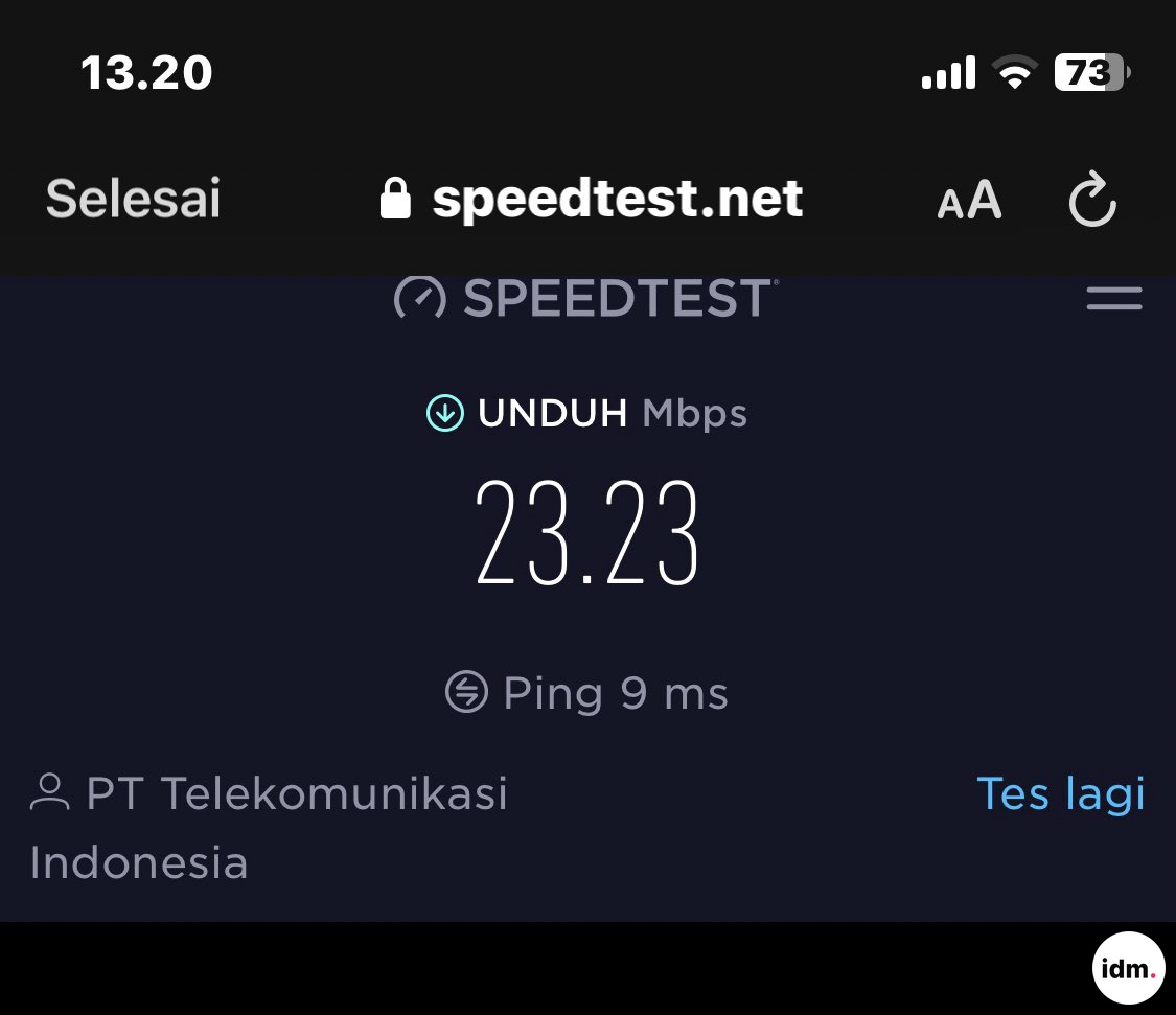 Speed Insa Id -idm speed wifi di rumah aku segini aman ga ya my? takutt 😭