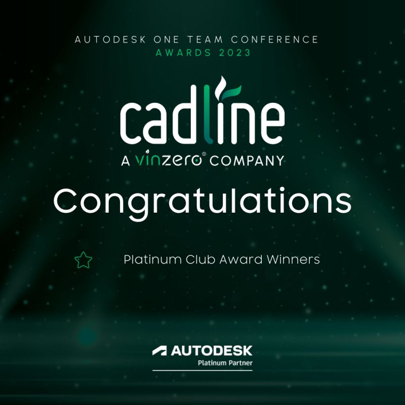 "Our customers rely on us to help improve productivity and guide to drive net zero emissions. This award from @Autodesk is a recognition of our success in achieving these goals." Barry Lewis, CEO, VinZero @cadlineltd  EMEA

#aec #manufacturing #digitalization #sustainability