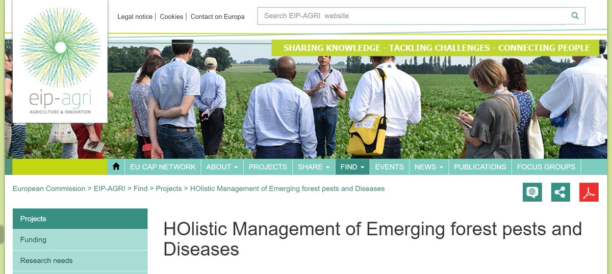 We have 2 new practice abstracts adding up to 17 in total‼️

 16#⃣Engaging citizens to use online reporting tools for mapping trees and invasive tree pests in the UK 
 17#⃣Effectiveness of clear-cuts to eradicate the pine wood nematode

Read all👉bit.ly/40t6Hxf