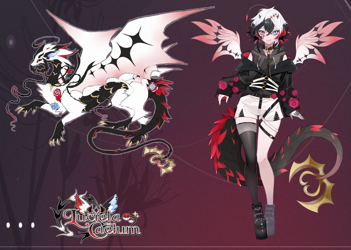 LucielaCaelum's tweet image. 🌹WELCOME MORTALS 🔥

I´m Ciel, a shapeshifter/rose dragon GERvtuber, who is lost all the damn time. I focus on art and JRPG games most of the time. ALSO I DO LOVE EDGY STUFF! Hope you´ll enjoy your stay!

twitch: twitch.tv/lucielacaelum
art tag: #hellspawnart