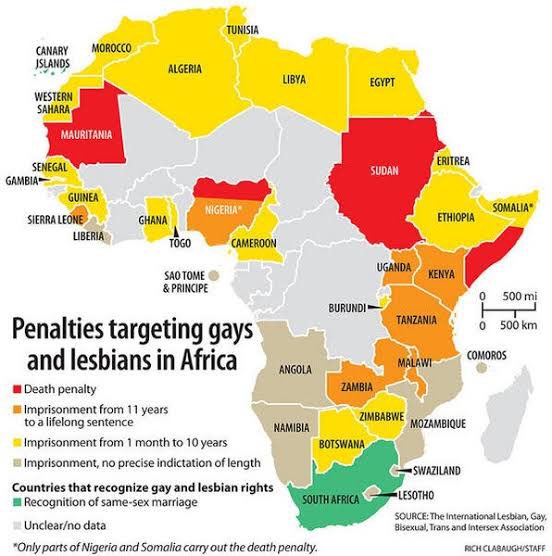 What’s more worrisome is that #Uganda is joining other African countries by making it illegal to be gay. #LGBT #702Breakfast 😭