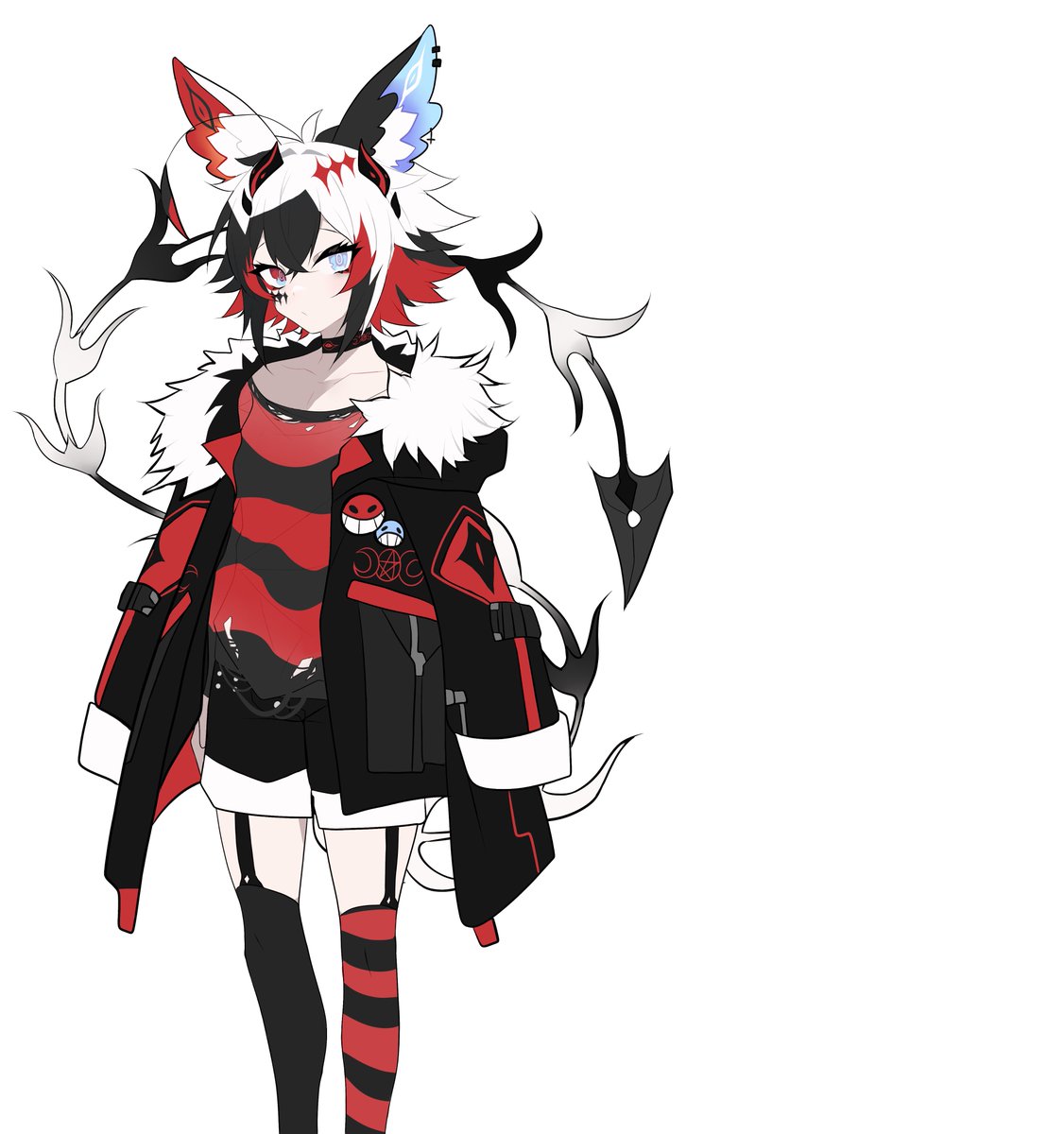 LucielaCaelum's tweet image. 🌹WELCOME MORTALS 🔥

I´m Ciel, a shapeshifter/rose dragon GERvtuber, who is lost all the damn time. I focus on art and JRPG games most of the time. ALSO I DO LOVE EDGY STUFF! Hope you´ll enjoy your stay!

twitch: twitch.tv/lucielacaelum
art tag: #hellspawnart