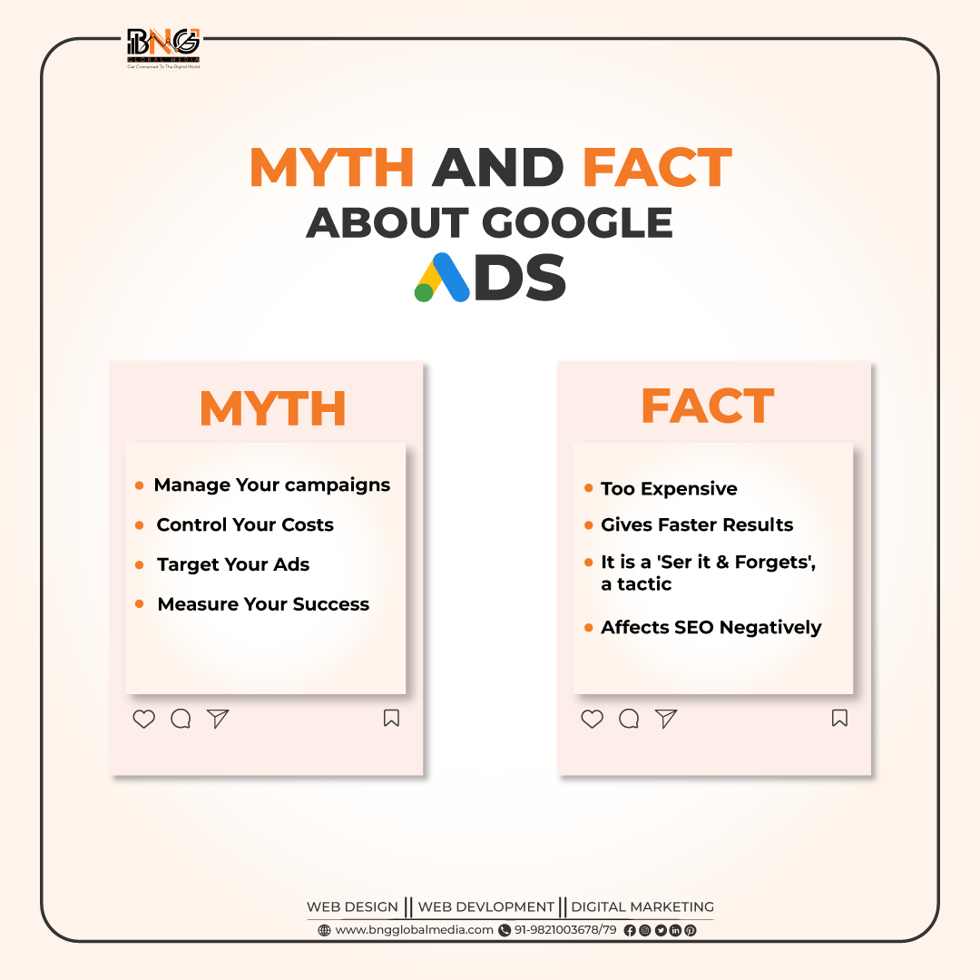 BNG_GlobalMedia's tweet photo. ✅ Every right thing you should know about Google Ads.
✍️ Tell me your views in the comment section
For Digital Marketing Services:
+91-9821003679
info@bngglobalmedia.com
https://t.co/u1o6asaD7v
#googleads #google #leads #googleleadgeneration #digitalmarketing #itagency #noida https://t.co/1gfCedCEmt
