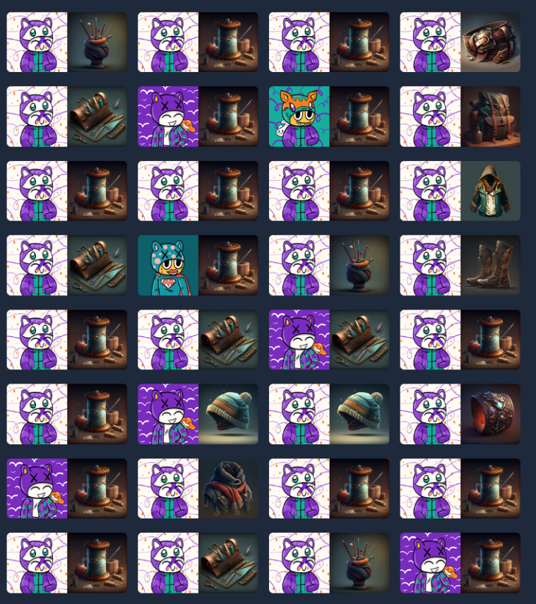 Tell me you're addicted to the <a href="/oddwonderful/">Odd Wonderful</a> platform without saying you're addicted to the Odd Wonderful platform lol.

Been busy foraging away to secure resources for a 2nd set of clothing items on Ana Los (IYKYK).

Busy evening and day of micro tasks while doing other stuff 👌