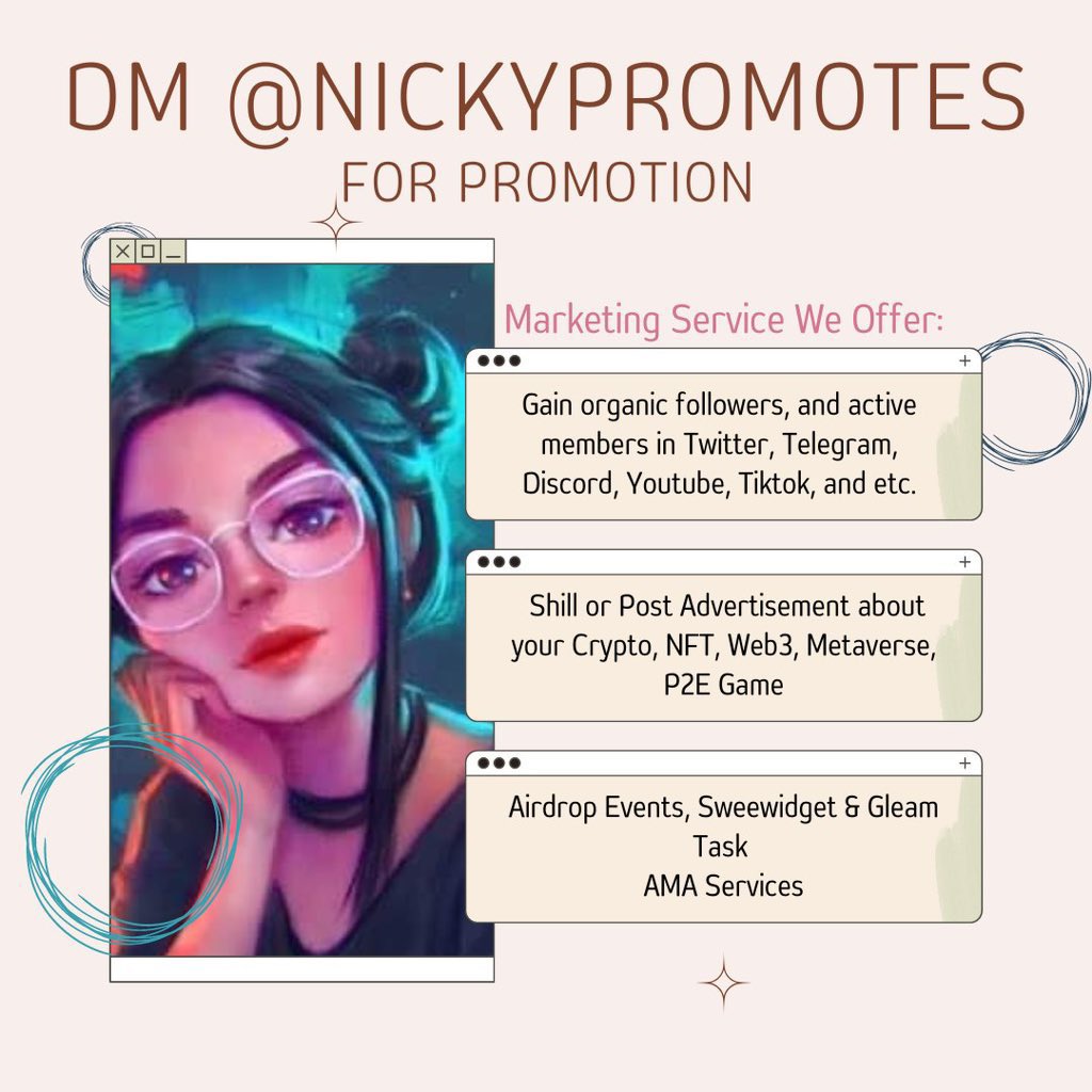 chitaglorya3rd's tweet photo. $30 / 450,000 IDR / 24 HOURS🍒

RT + Follow @nickypromotes (🔔) https://t.co/HZNHYxR3SZ