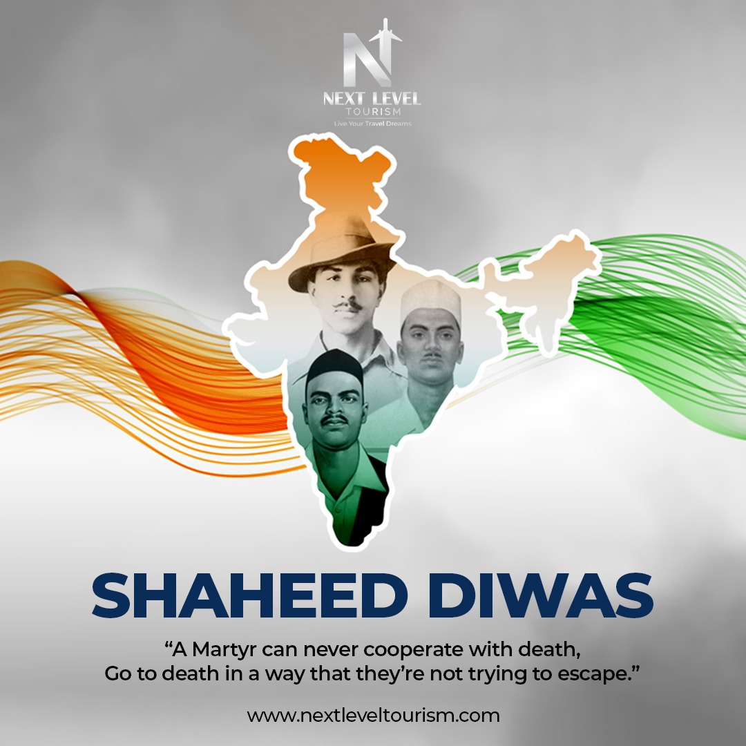 nextleveltour's tweet photo. Remembering our great freedom fighters Bhagat Singh, Sukhdev and Rajguru for their sacrifice for this country!

Jai Hind 🇮🇳🇮🇳

#shaheeddiwas #bhagatsingh #sukhdev #rajguru #vandemataram https://t.co/H69o2uC71j