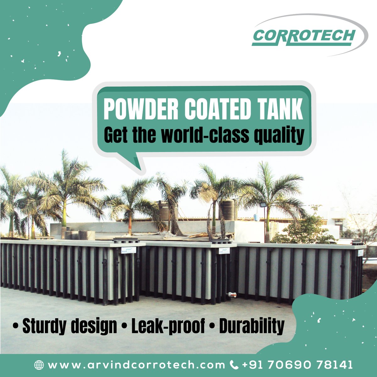 arvindcorrotech's tweet photo. Since Phosphating is at the core of the Powder Coating Tank Process, it has become famous as Phosphating Process Tank in industry circles. Check it out now! 
#arvindcorrotech #ahmedabad #India #engineering #storagetank #squaretank https://t.co/wS6XOrcIht