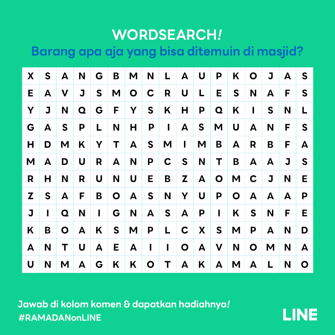 indo_line's tweet photo. Ada merchandise LINE Friends buat 3 orang pemenang. Buruan ikutan #RamadanonLINE! Segera ke TKP now >> https://t.co/4NDTRDlXLg https://t.co/9V1wkltdhR