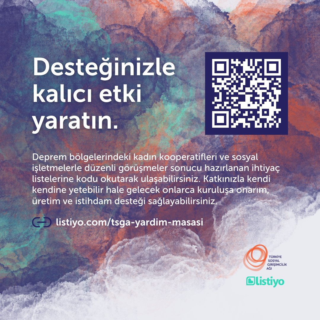 istasyonTEDU's tweet photo. Deprem bölgelerinde ekonomik güçlenmeye destek verin.
Destek için aşağıdaki linke tıklayabilirsiniz.
https://t.co/Y9rbgt7dzf
#TSGA #listiyo #iyileştir #buildbackbetter
#6şubatdepremleri #6şubat https://t.co/D6L2cIysI2