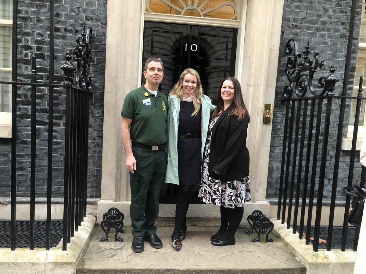 Russellscook's tweet photo. What an honour to be invited to the Community’s Champions reception at Downing Street. @Siobhan_Baillie @swasFT #volunteer #CFR https://t.co/6dok9HKTVa