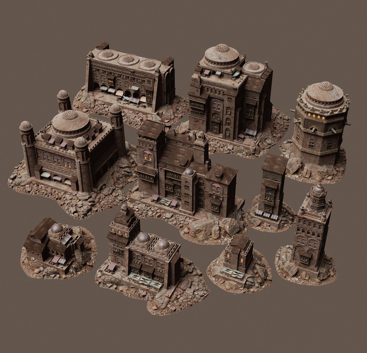 BedulenkoMax's tweet photo. ๐ฅMy own kitbash set that I used for my previous Baj-Grakh project - https://t.co/2eahfj4iTt
#kitbash #blender #3model #architecture #conceptart #Assets #digitalart https://t.co/pIuVtzviAY