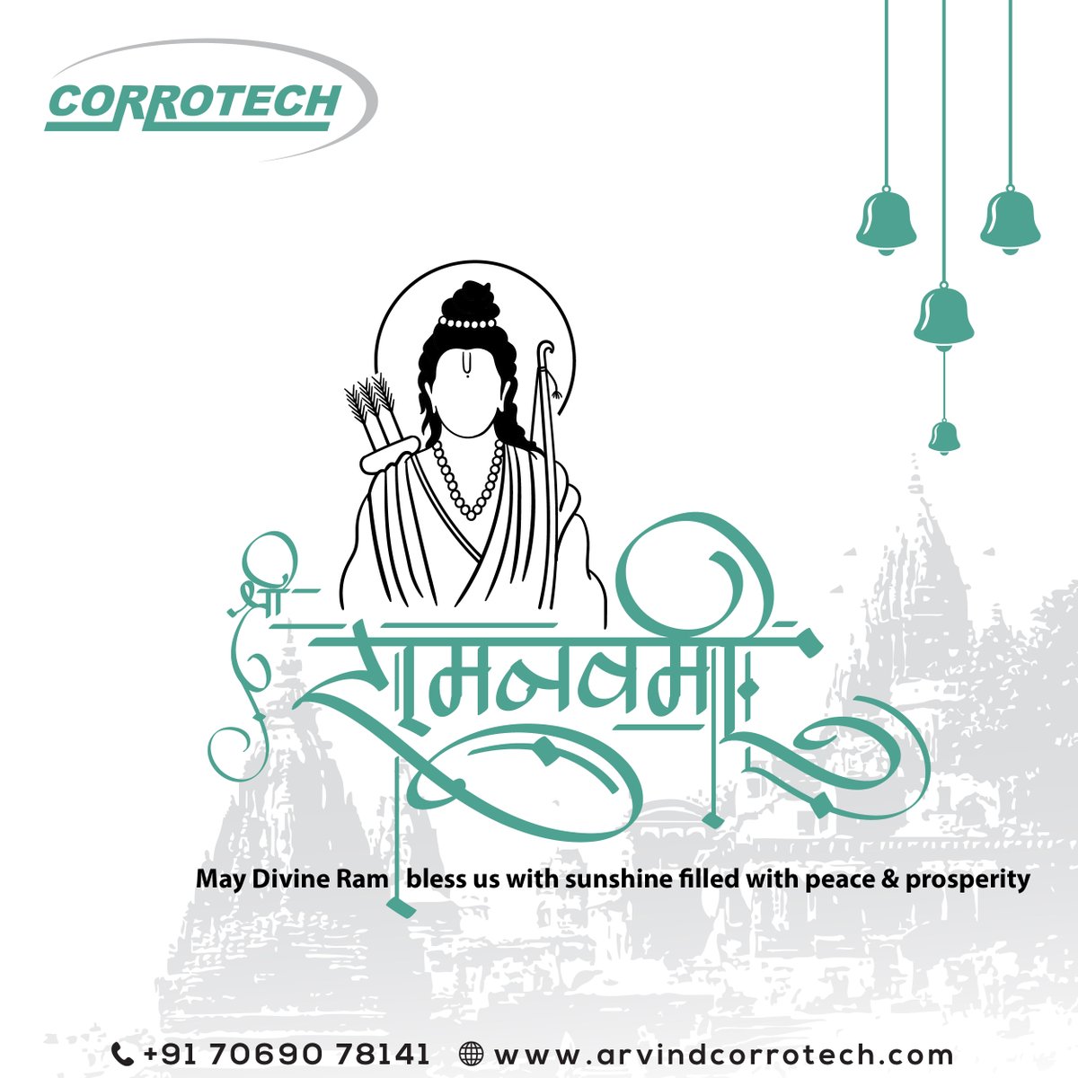 arvindcorrotech's tweet photo. This is an auspicious occasion to pay obeisance to Lord Ram for the blessings!    
#ramnavmi #ayodhya #jayshreeram #rammandir #shriram #maharashtra #ganpatifestival #morya #ganpati #mauli #chintamani #hanuman #ramsita #ayodhyarammandir https://t.co/vv0Z96JucW