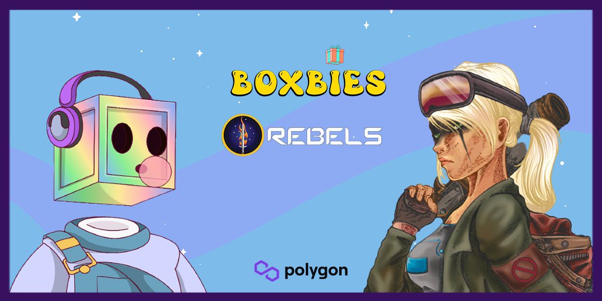 Rebels__nft's tweet photo. We saw a lot of projects coming on at @0xPolygonLabs, but this one caught our eye!
@boxbies has a unique art style and a passionate team.
๐ 10 WL Spots @boxbies ๐
๐- Like & RT
๐- Follow @boxbies & @Rebels__nft
๐ค- Tag 3 Friends
48 โฐ๏ธ
#JTR #Rebels #Boxbies #Giveaway https://t.co/pWFR8BPPOk
