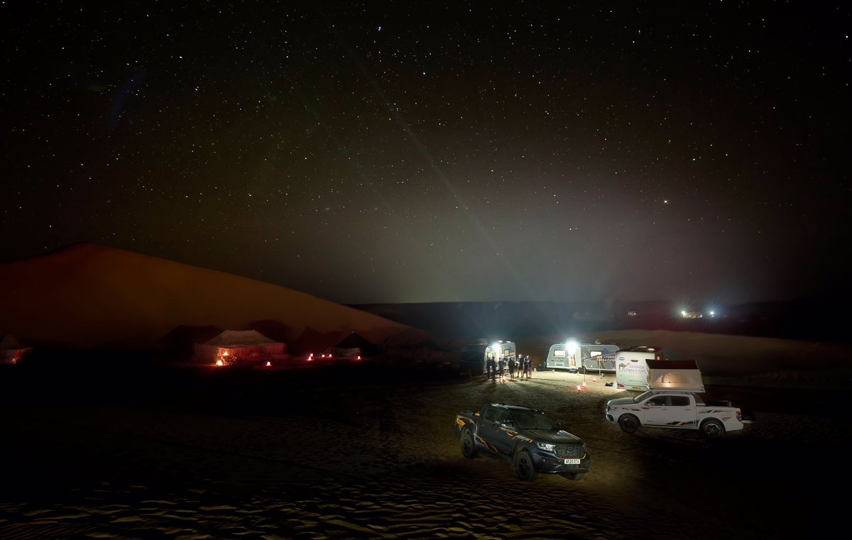 We’ve made it! After three years, we’ve taken caravans and motorhomes back to their roots in the Sahara Desert. More coming soon… #saharachallenge #gobailey