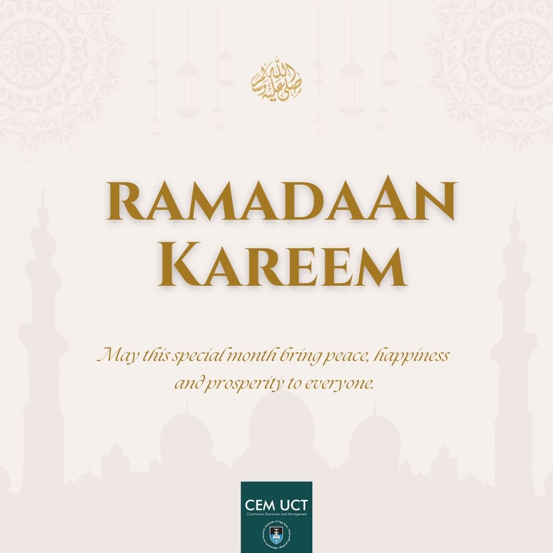 Ramadaan Kareem!

CEM would like to wish our Muslim students, colleagues, alumni, sponsors and stakeholders a prosperous Ramadaan. May the month ahead be filled with many blessings and happiness. 

 #CEM #ramadaankareem #2023 #blessings