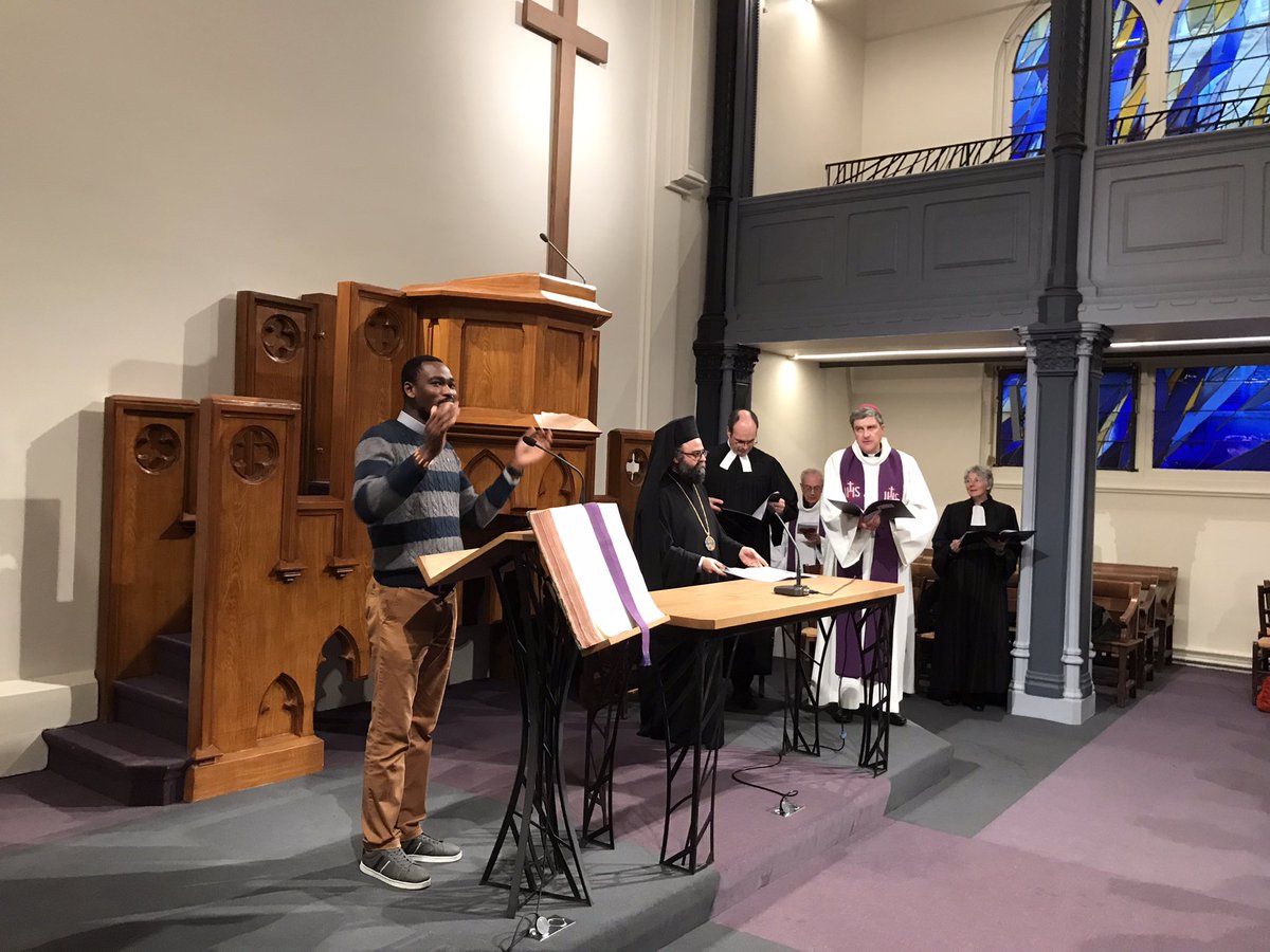 BaccuetC's tweet photo. Célébration #œcuménique hier au temple de la rue Madame #EPUdF @paroissepentlux #Paris, dans le cadre du colloque « Dialogue œcuménique et vie des Églises : les enjeux de la réception » #ISEO @iptheologie @UnivCathoParis @Orthodoxie_com @KatherineShirk @ChrKrieger @Mgr_EMB https://t.co/AqWMP70xUu