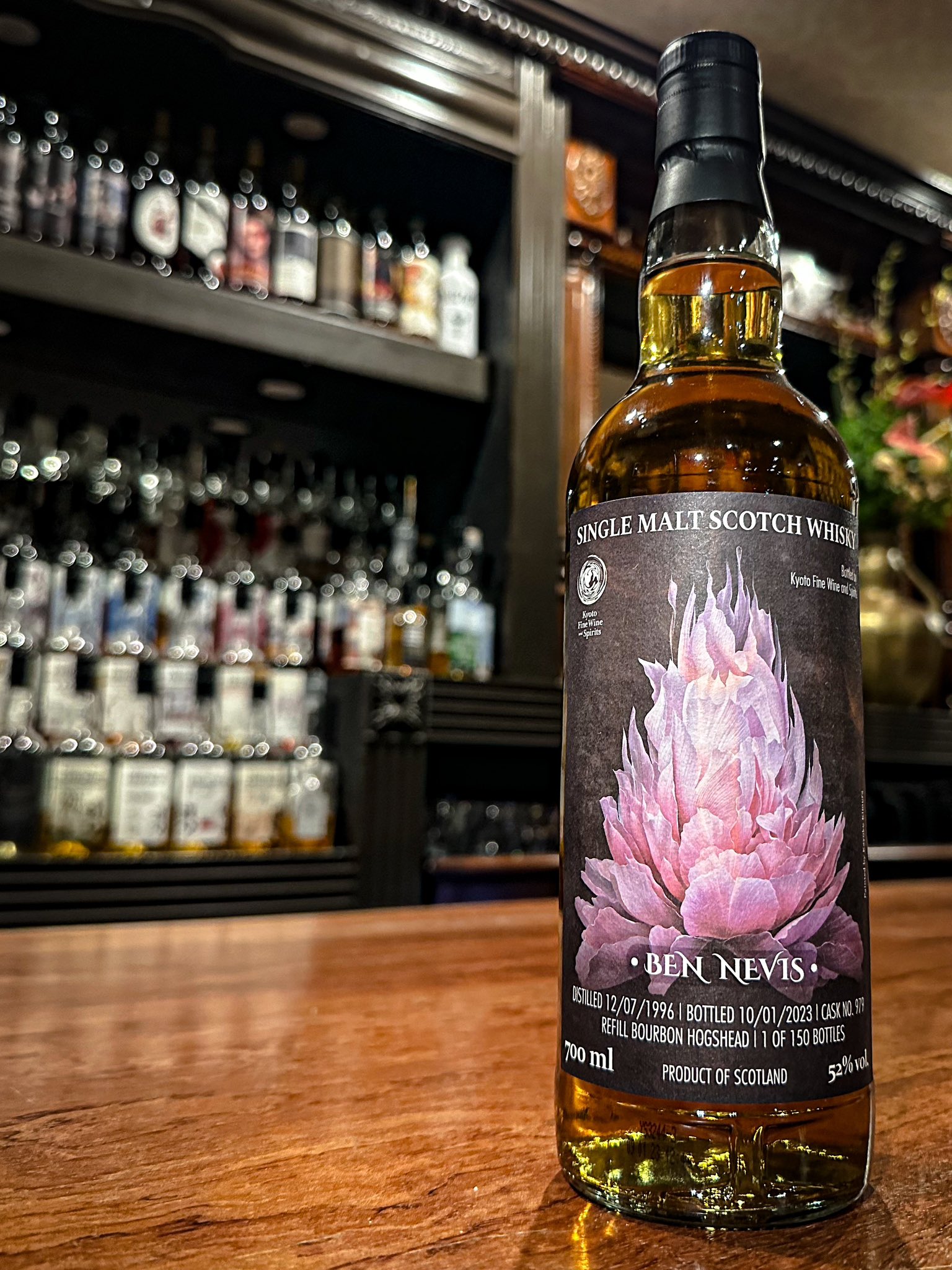 テネシー 18yo kyoto fine wine and sprits