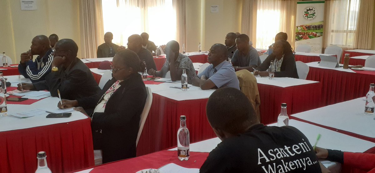 On site: Regulatory bootcamp by <a href="/AIN_Kenya/">Agricultural Industry Network</a> and <a href="/giz_gmbh/">GIZ</a>. Present is <a href="/NakuruCountyGov/">Nakuru County Gov</a> Public Health Dept., Agriculture, Trade and Tourism <a href="/KEBS_ke/">KEBS KENYA</a>, <a href="/KRACare/">KRA Care</a>, #AgricultureAndFoodAuthority  and others.