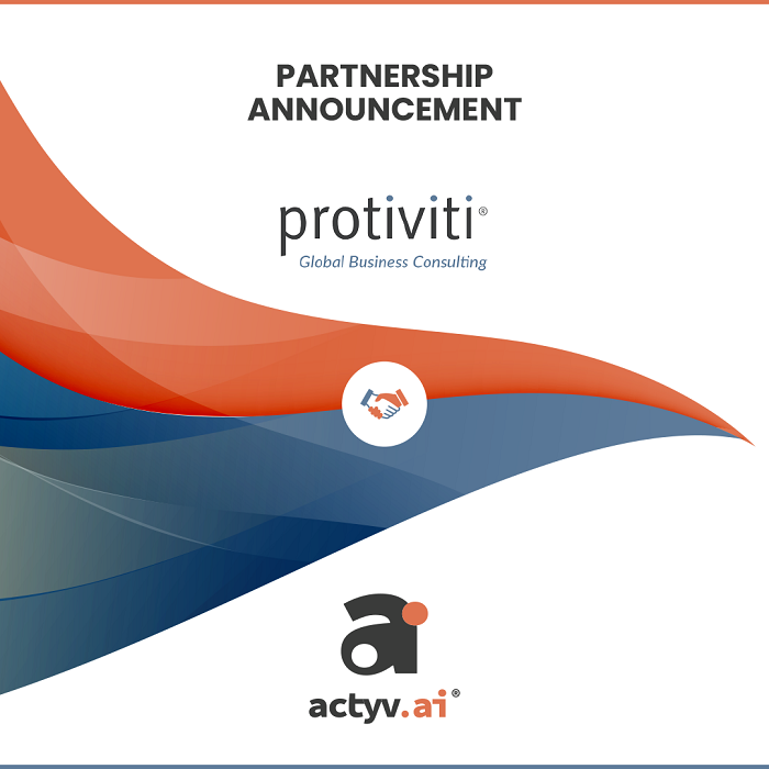 BWIndia's tweet image. .@actyv_ai and #Protiviti Announce #Partnership to Deliver Sustainable Business Transformation and Aid Global Expansion
businesswireindia.com/actyvai-and-pr…