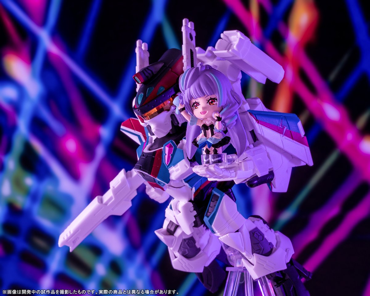 タイニーセッション　TINY SESSION　マクロスΔ　5点 マクロスΔ】ちっちゃ可愛いキャラとメカが楽しくセッション