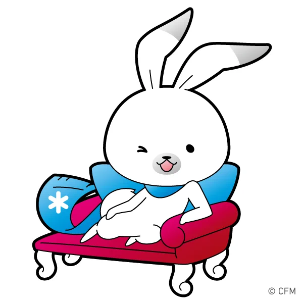 気づいたら今日は木曜日らしいうさよ?知ってたうさか?#ラビット・ユキネ #優雅な午後 