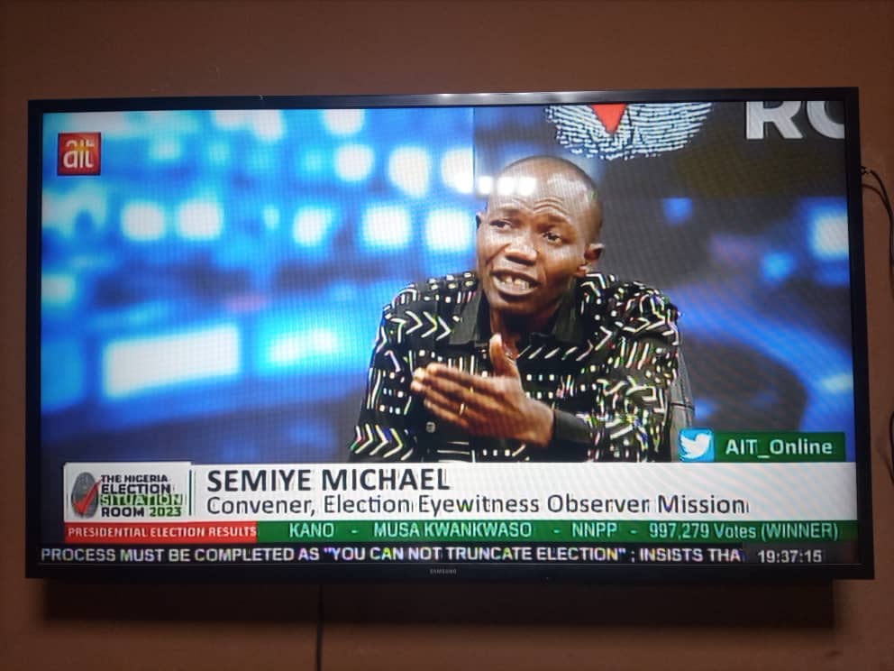 DEANinitiative's tweet photo. INEC, Political Parties, Politicians, Incumbent Governments, Thugs. 
We observed, commented and will engage.

2023 Elections
#ElectionEyewitness https://t.co/SHmjaKBBcL