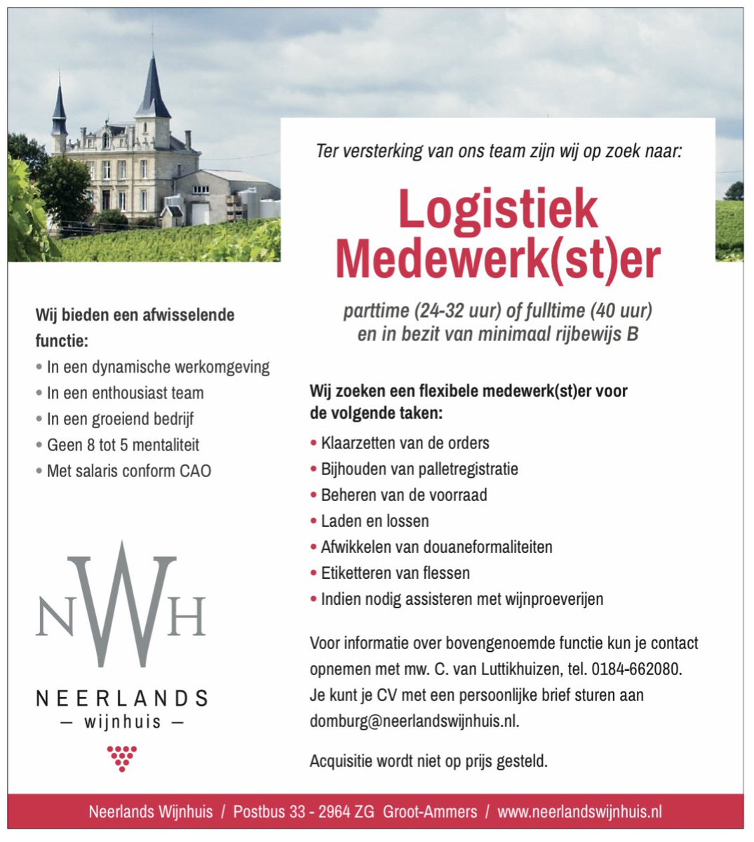 Delen wordt gewaardeerd!