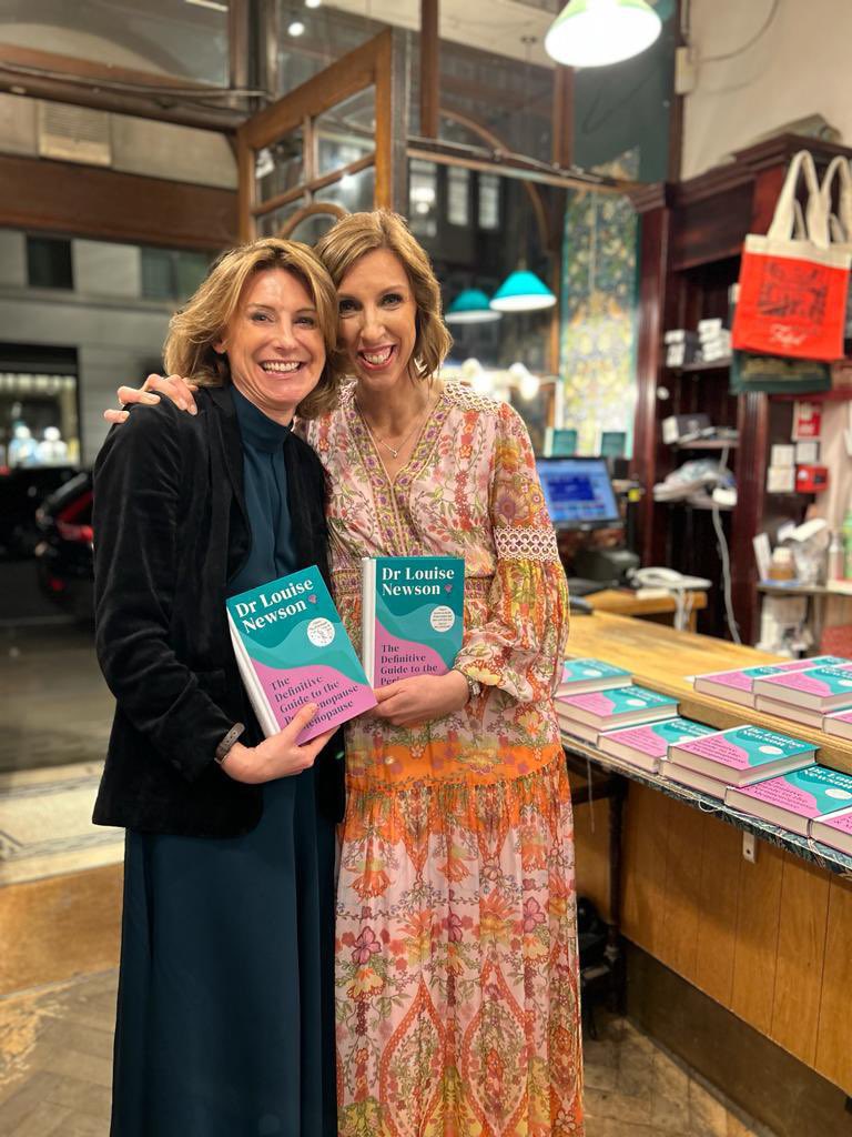drlouisenewson's tweet image. Wow. What an amazing evening 🥂

Last night I lived out one of my dreams - to hold a book launch event in @Dauntbooks 

Huge thanks to everyone who has supported me so far! I am blown away by the response to my book and I hope this is the start of change for women everywhere