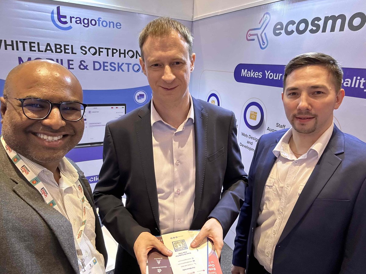 ecosmob's tweet image. Incredible energy at India Telecom 2023, day 1! So many insightful discussions about the ever-evolving telecom industry.
#communicationtechnology #telecommunications #indiatelecom2023 #businesscommunications #Ecosmob #communicationsolutions