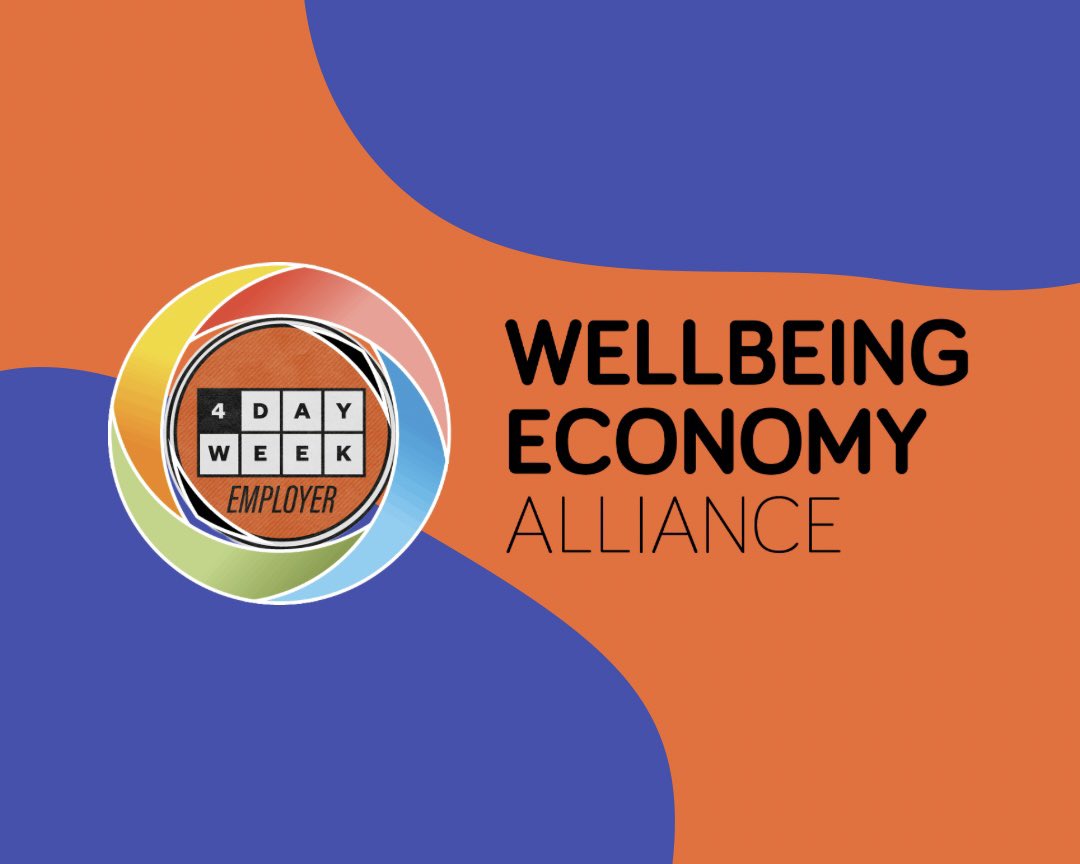 Talk about walking the walk!

Huge congrats to <a href="/WEAll_Alliance/">Wellbeing Economy Alliance - WEAll</a> for becoming a Gold Standard 4-day week employer! 🥳🥳

A 4-day week is great for the environment and worker health, so they certainly live up to their ethos of “people and planet first.”

4dayweek.co.uk/employers