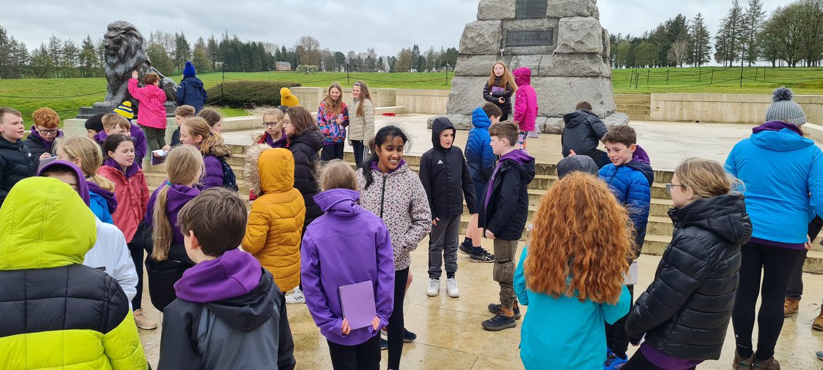 Instagram vs. reality. Shared education visit to Somme battlefields @Grangepkps @StComgallsPS  @ANDborough @ExecOfficeNI Great to see the young people making new friends in shared spaces #goodrelations