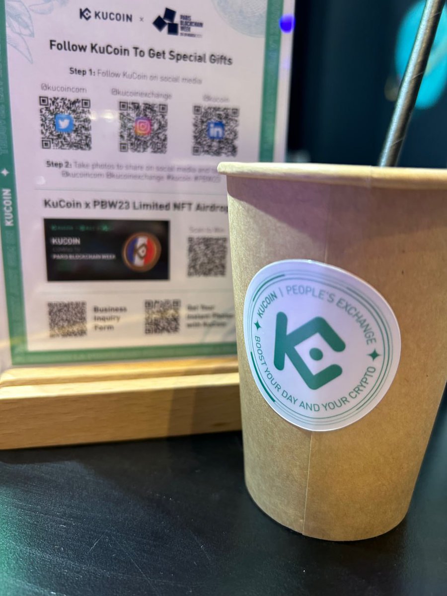 KuCoinItalia's tweet image. Soffri il caldo alla #ParisBlockWeek? Rinfrescati con una limonata 🍋 allo stand #KuCoin! Non solo servizi #crypto al top, abbiamo anche il know how per fermare la tua sete. Ti aspettiamo!