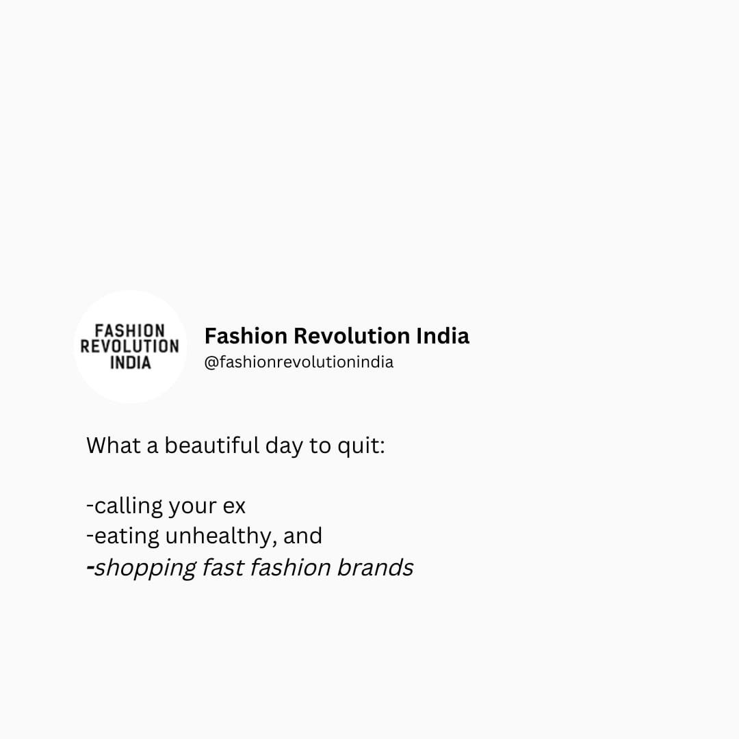 Fash_RevIndia's tweet photo. Today's checklist ✅😉
Are you keeping up with it?
#thriftstoreindia #clothesthrifting #goodmoodmind #womensday #womenempowerment #womenfashion #womeninfashion #goodclothesfairpay #livingwage #fashionrevolution #fashrev #fashionrevolutionindia #fashrevindia #todolist https://t.co/2khwH7Bh0x