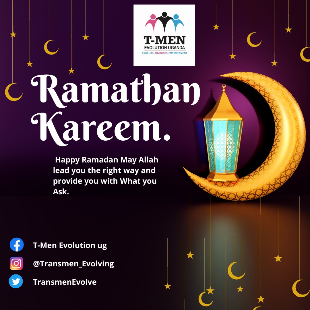 TransmenEvolve's tweet photo. A blessed and Rewarding Ramathan Kareem to all the Transgender persons and the Queer Community.
#Ramadan2023 
#RamadanKareem https://t.co/XUHktLwbkO