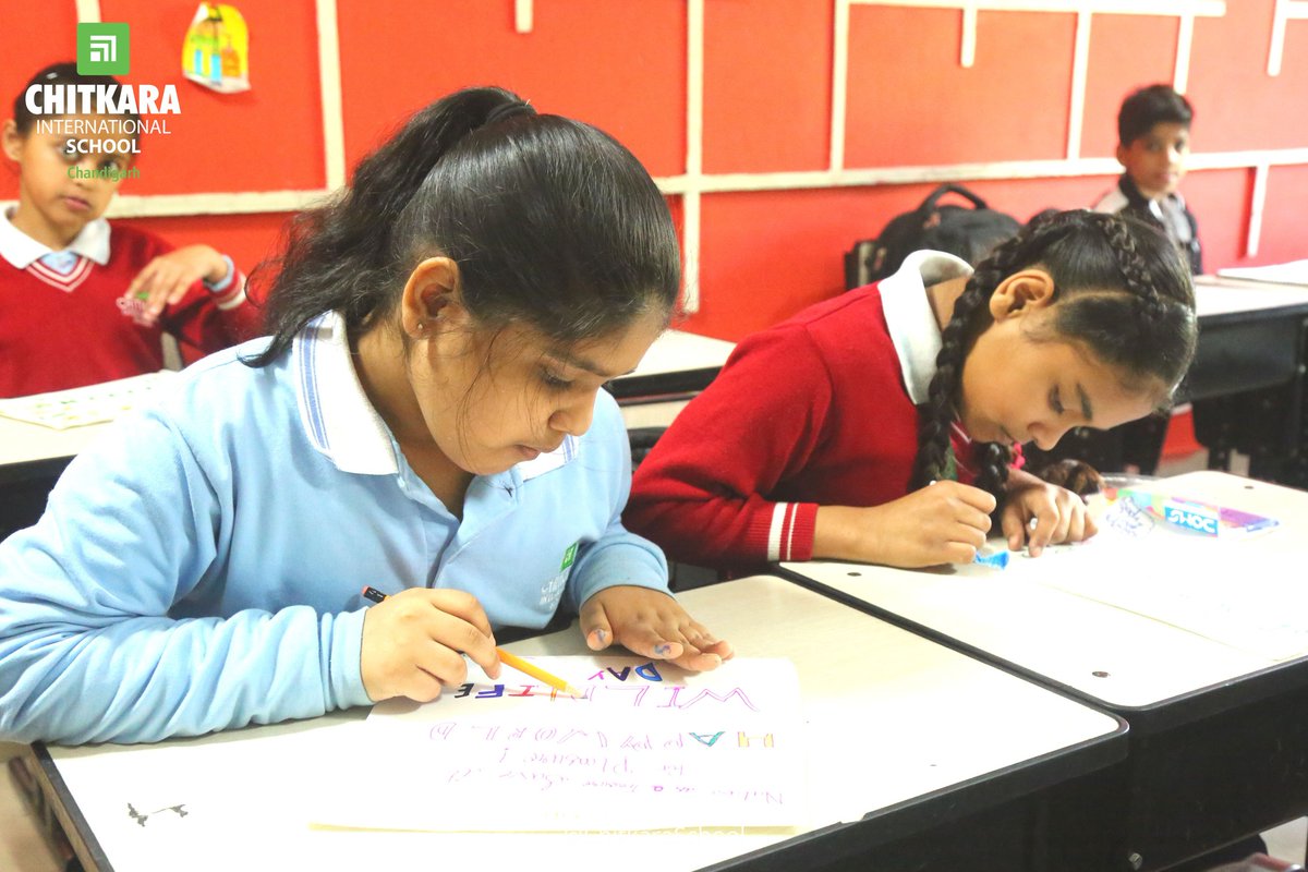 chitkara_school's tweet image. Chitkara International School, Chandigarh, conducts a riveting and inspiring Slogan Writing Activity to commemorate the World Wildlife Day

#CIS #wildlifeday #sloganwriting #nature #saveanimals #Internationalwildlifeday #studentactvity #Chitkarians #ChitkaraInternationalSchool
