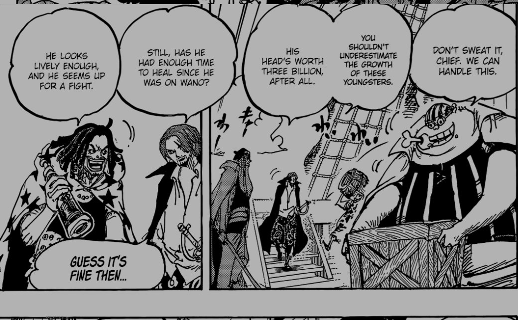 Typical Joe on Twitter: "Main take aways from chapter 1079 .Shanks won
