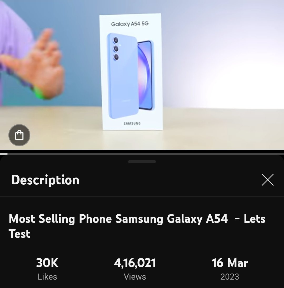 techbytes24_'s tweet image. ManojSaru Bhai Samsung A54 5G First Sale March 23rd But March 16th Video Post Chesi Most Selling Phone Ante Miru Future Ki Travel Chesi Vachara Bhai
