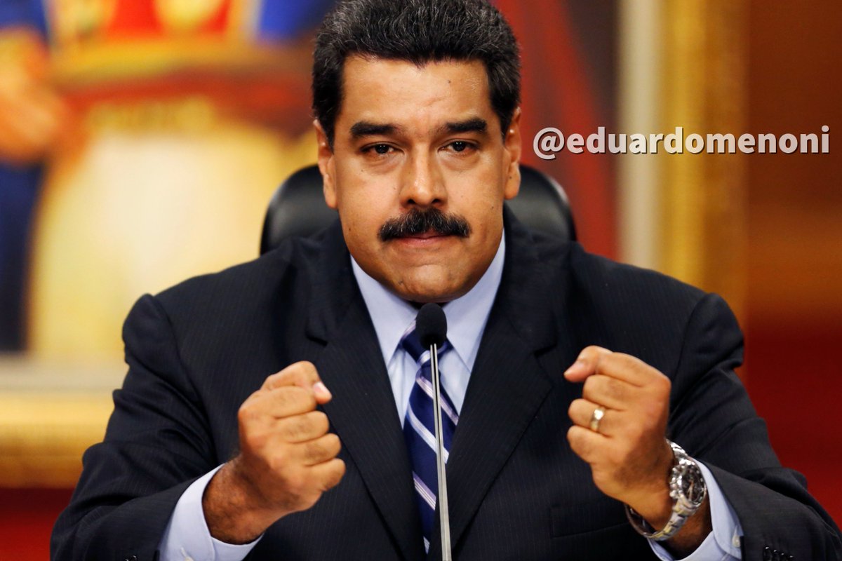 eduardomenoni's tweet photo. ¿Apoyas la idea de que el tirano Nicolás Maduro debe salir del poder esposado y entregado a una Corte para Juzgarlo por Violación de Derechos Humanos, Corrupción y Narcotráfico? https://t.co/wqtFtg0zoR