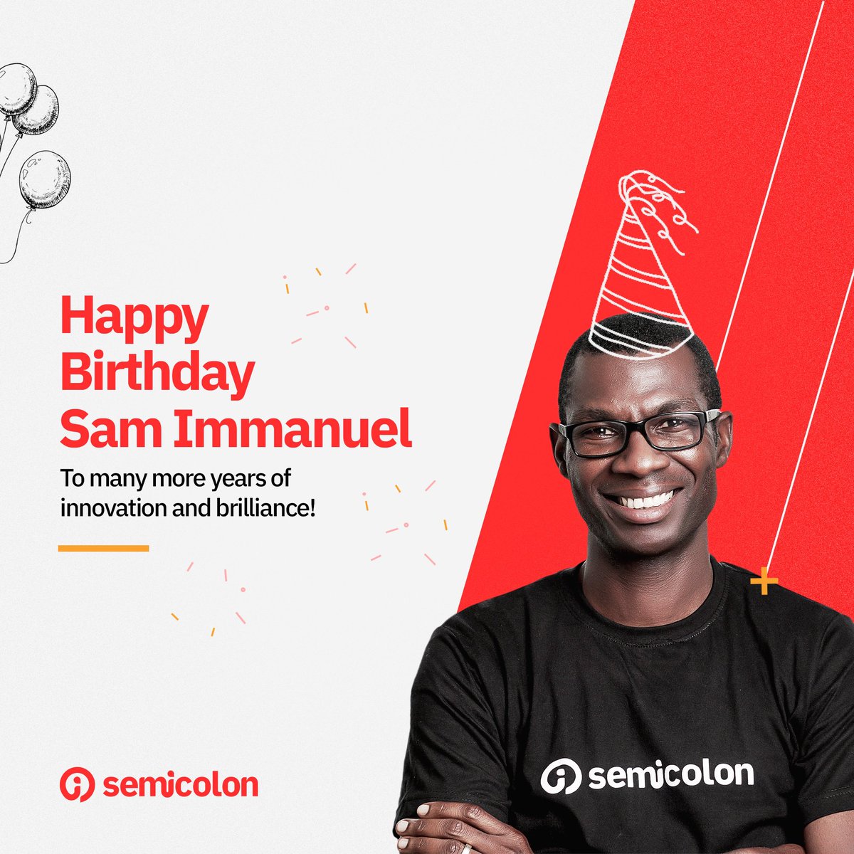 Happy birthday to the Chief Errand Boy of the Village.

Thank you for being an exemplary leader because there are not many who walk the talk like you do.

To Talent &amp; Innovation, Chief. 🥂