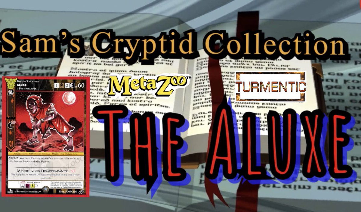 turmentic's tweet photo. Sam’s Cryptid Collection: The Aluxe #metazoolore #metazoo
#alux #aluxe #metazoostory #lorekeeper #turmentic #cryptidcollection @MetaZooGames https://t.co/O3L7MBBgN0 https://t.co/atxPtrO1Rx