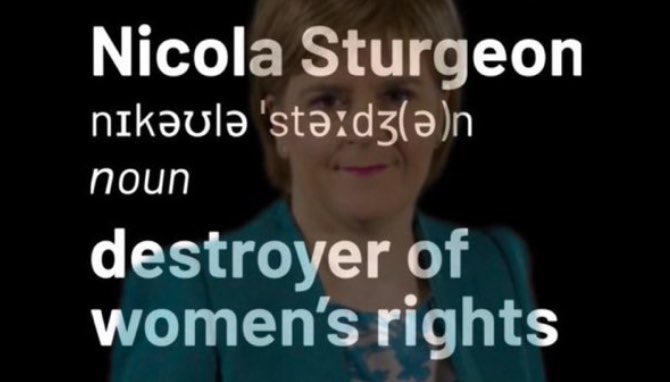 #FMQs

#WomenWontWheesht 💚🤍💜✊

This is Sturgeon’s legacy as she leaves the post of FM. 🤬🤬🤬

#SturgeonDestroyerOfWomensRights