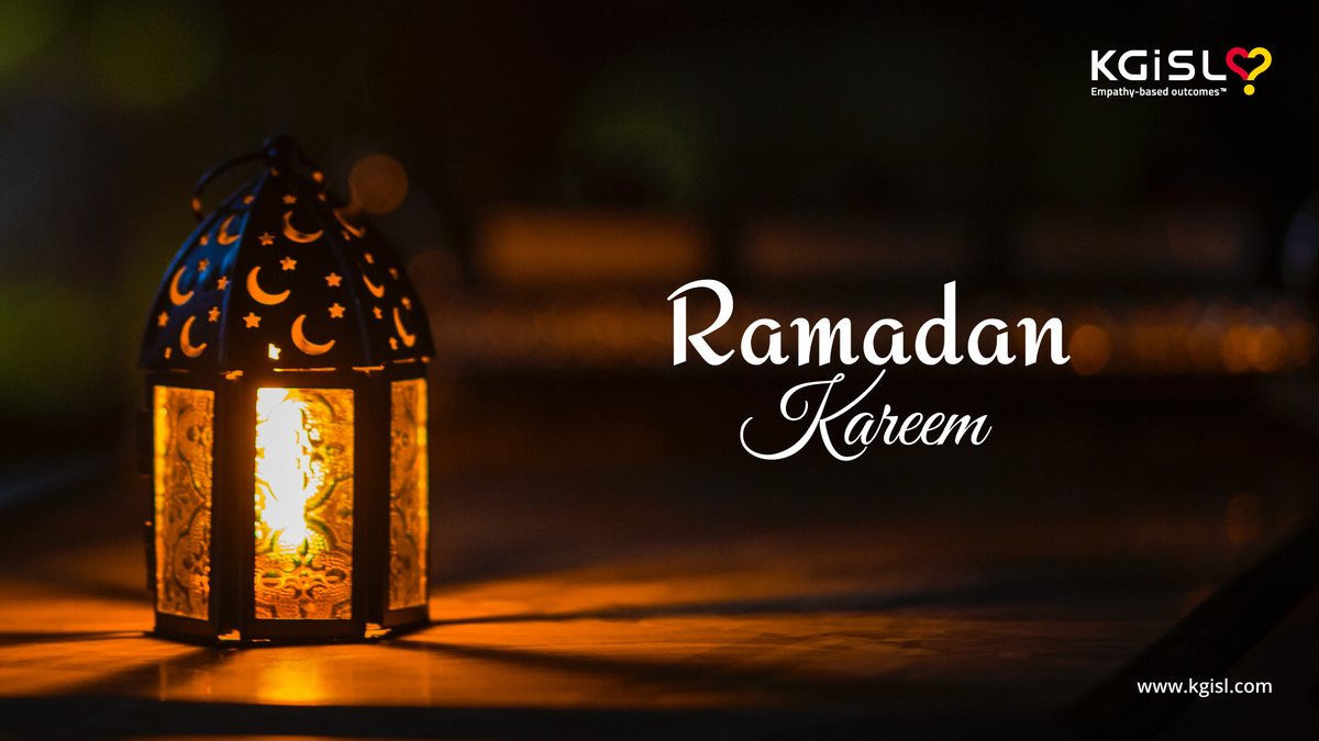 May the holy month be filled with happiness, good health and blessings.
<a href="/KGiSL_/">KGiSL</a>  wishes you Ramadan Kareem!

#ramadan #ramadanKareem #mubarak #kgisl