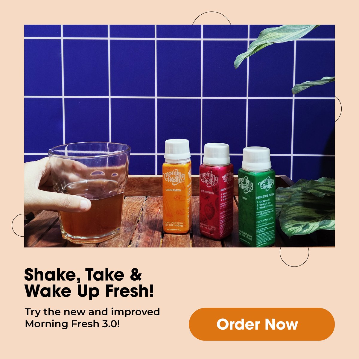 MorningFreshInd's tweet photo. We just upgraded our signature Hangover Detox drinks to make it taste 100% better 🙌🏼
PS: Our subscribers get FREE SAMPLES of Morning Fresh 3.0! So, if you haven’t subscribed now is the perfect time!

#MorningFresh3.0 #SubscribeToFresh #WakeUpFresh https://t.co/aI2n3gcqmp