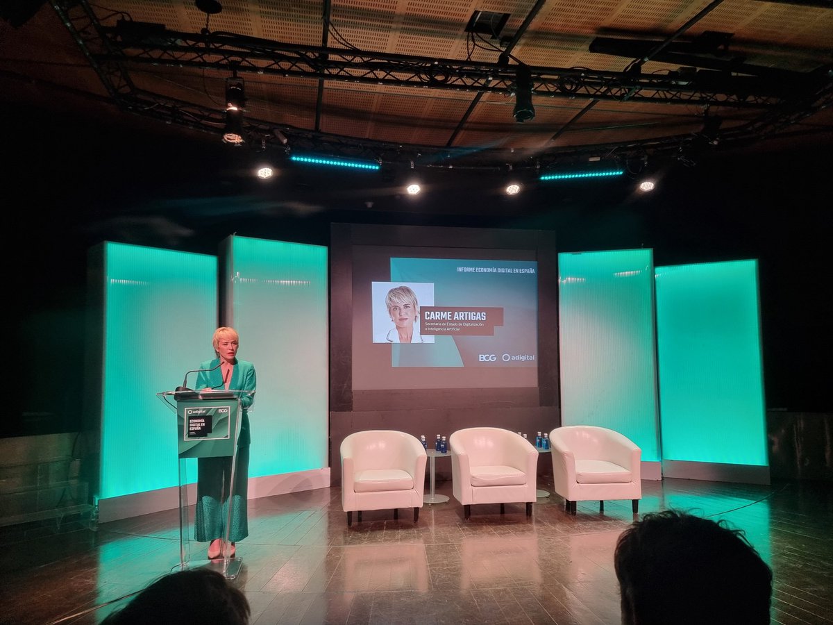 cperezrioja's tweet photo. La economía digitalizada alcanzó en 2022 el 22,6% sobre el PIB en España. Buen indicador postpandémico que confirma previsiones: la digitalización sigue siendo un pilar para el crecimiento y el desarrollo económico y cada vez son más los sectores que lo saben. #adigital https://t.co/26lpRGExJX