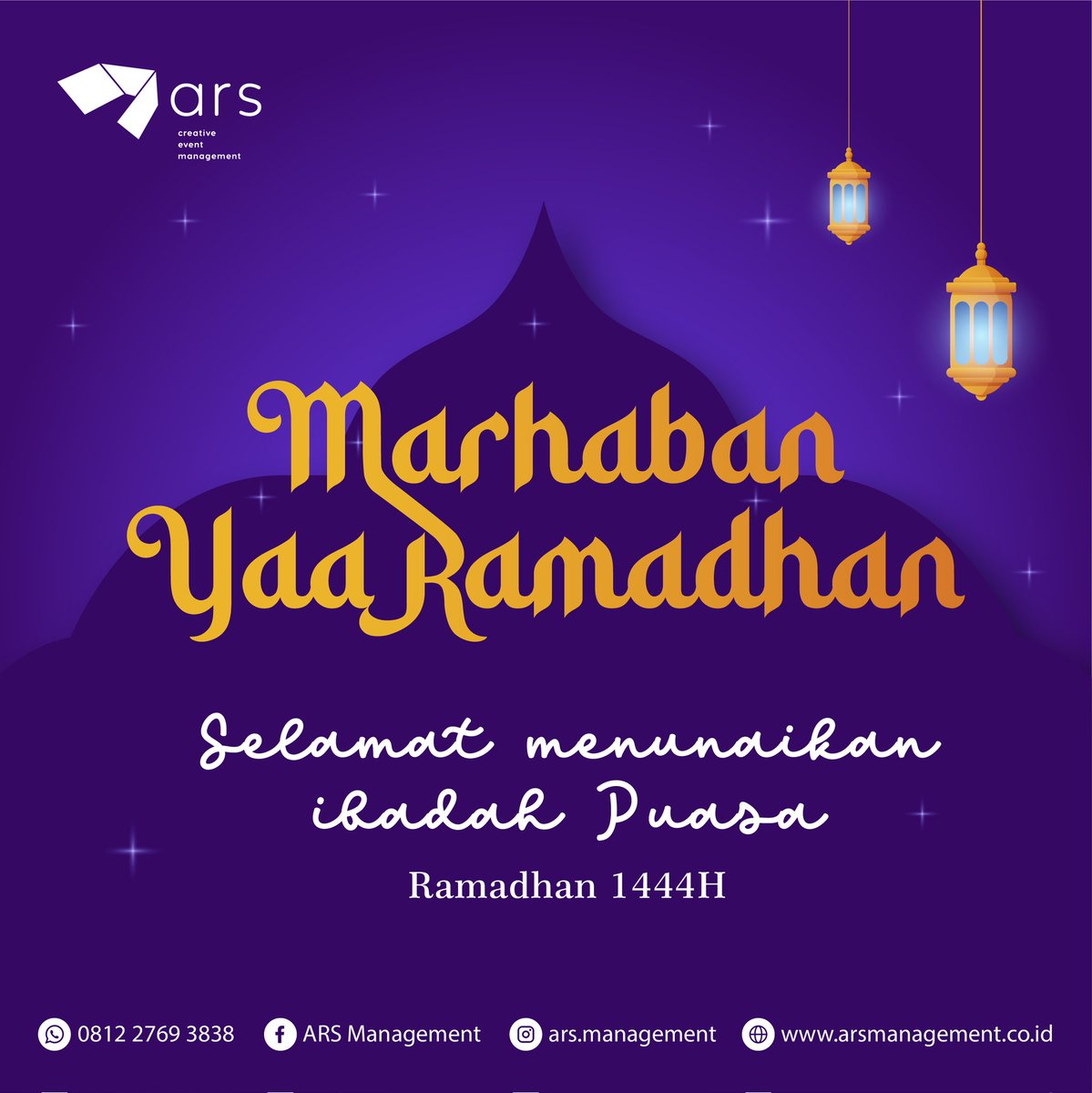 Marhaban yaa Ramadhan ✨🕌

Ramadan Kareem! May this be the month of purity and peace. 

arsmanagement.co.id
081227693838

#ramadhan 
#1444h 
#ARSmanagement