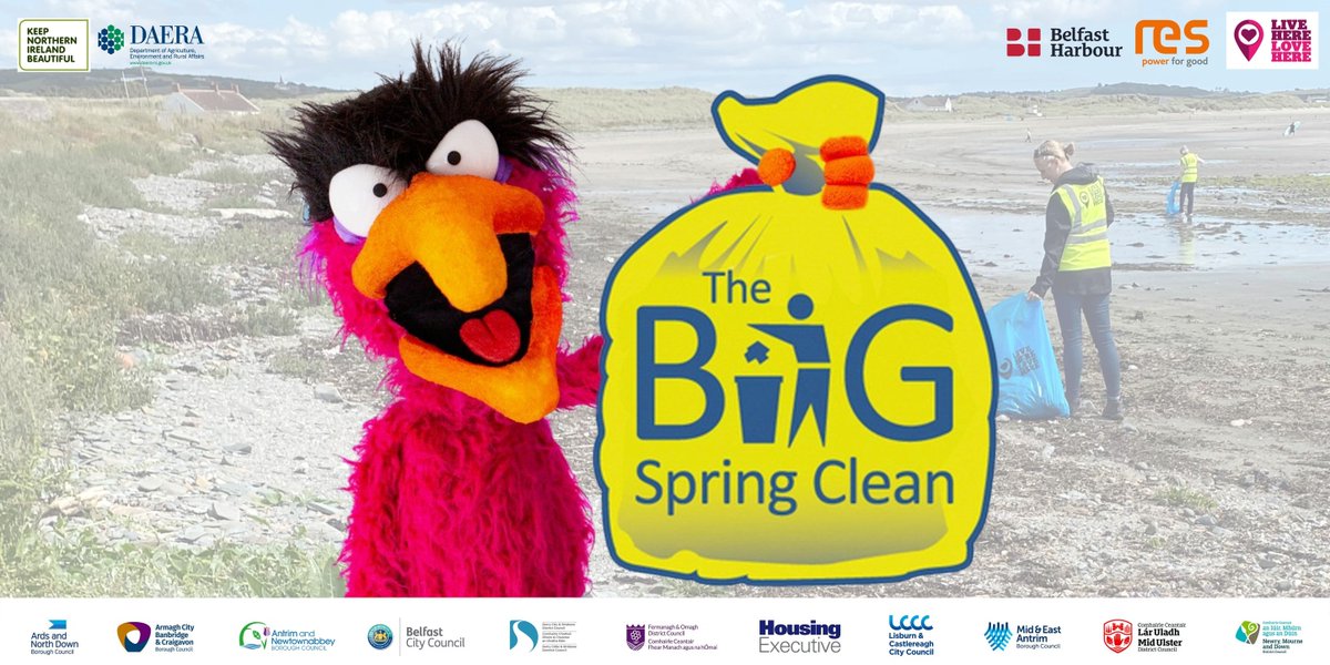 LACrawshaw's tweet photo. It's #BigSpringCleanWeekend in @ANDborough. If you fancy some gentle exercise, some good craic & at the same time ridding our beautiful coastline of litter then we'd love to have you join us at Ballyholme Beach, Bangor on Sunday afternoon 1-2. https://t.co/SLwiP1OsCY https://t.co/RGLBjPwQhE