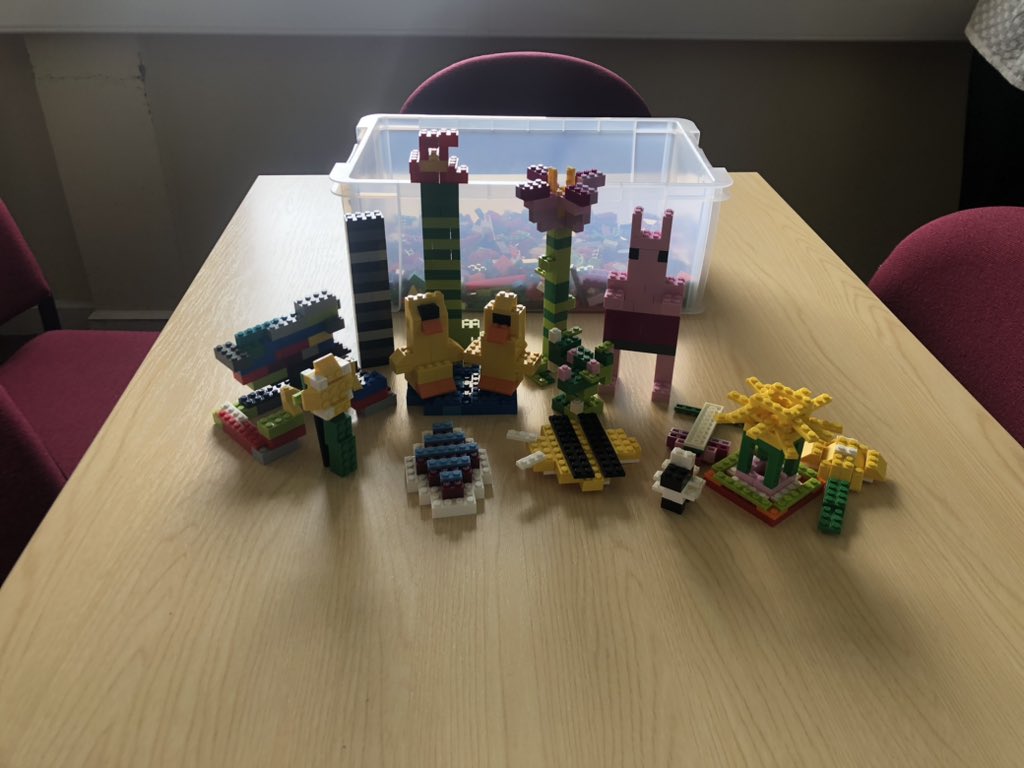 kerryann_steele's tweet photo. Today occupational therapy students used Lego, Jenga and Mobi to conduct an occupational analysis. They were then asked to consider how these activities could be used as an intervention. We were impressed with their level of creativity @OTPlymouthUni @mirnoonanOT https://t.co/U4Tec5fJHH